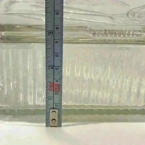 Vintage Glass Vegetable Refrigerator Dish 8” - Picture 3 of 11